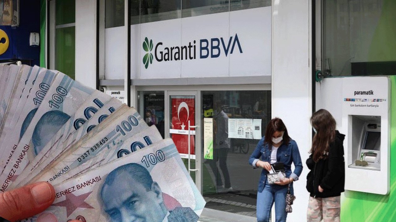 Hesabı olanlara müjde! Garanti BBVA 32.000 TL kredi dağıtıyor